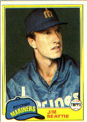 1981 Topps Baseball Cards      443     Jim Beattie